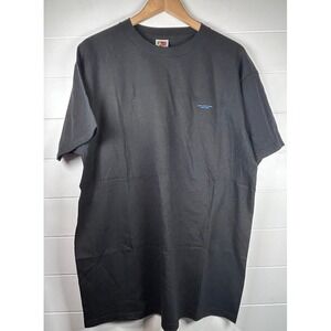 Fruit of the Loom Black Graphic T-Shirt‎ Funny Novelty Joke XL Mens